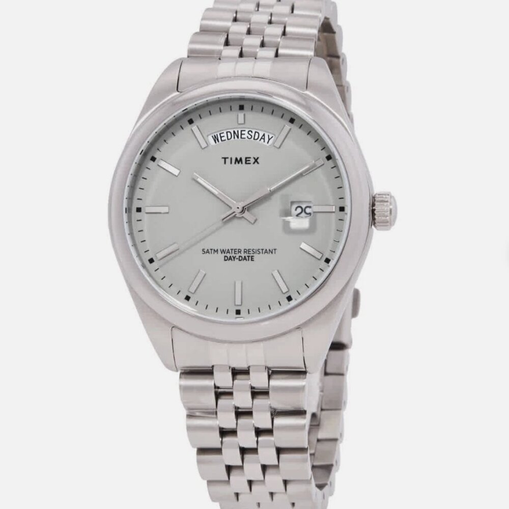 NEW Timex 41mm Legacy Gray Dial Men's New